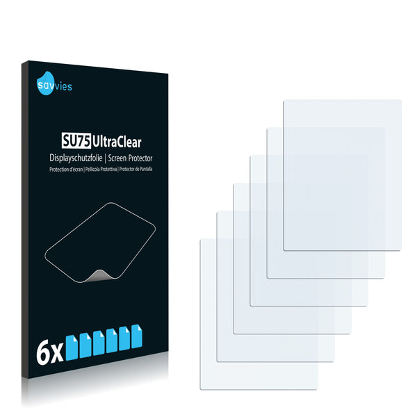 6x Savvies SU75 Screen Protector for CECT D5000+