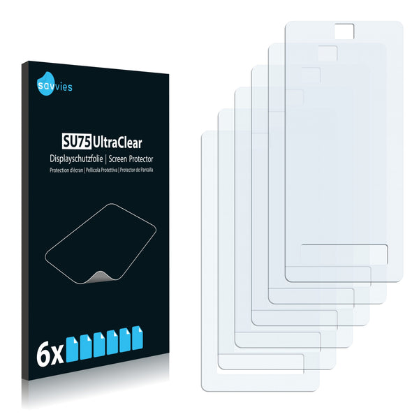6x Savvies SU75 Screen Protector for CECT E1088