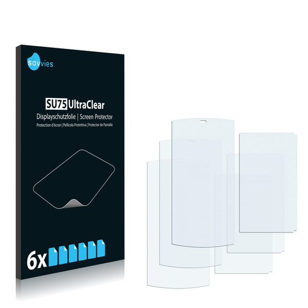 6x Savvies SU75 Screen Protector for Sanyo SCP6760 Incognito