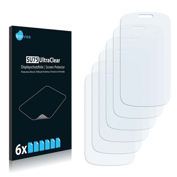 6x Savvies SU75 Screen Protector for ZTE Z665C Valet