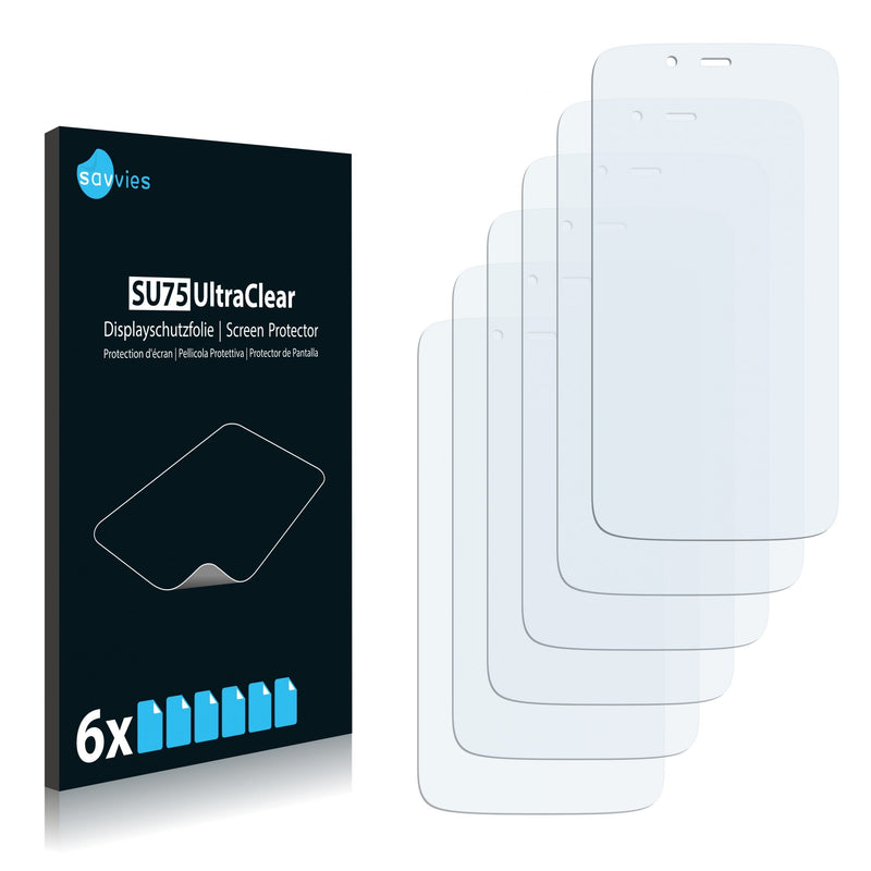 6x Savvies SU75 Screen Protector for Allview V1 Viper S