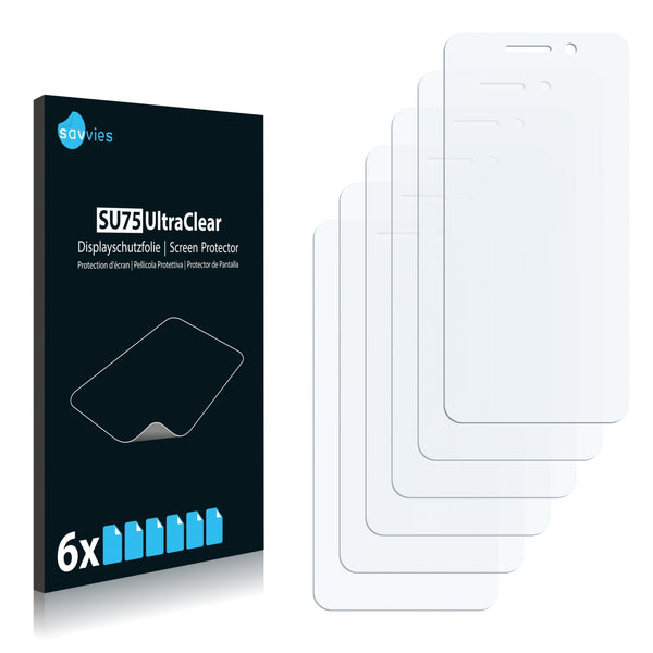 6x Savvies SU75 Screen Protector for SFR Altice Staraddict 6