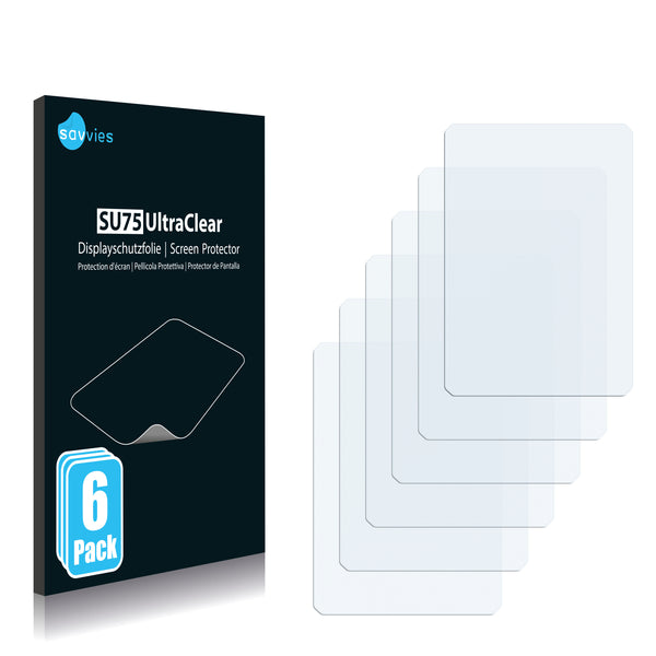 6x Savvies SU75 Screen Protector for i.safe IS930.M1