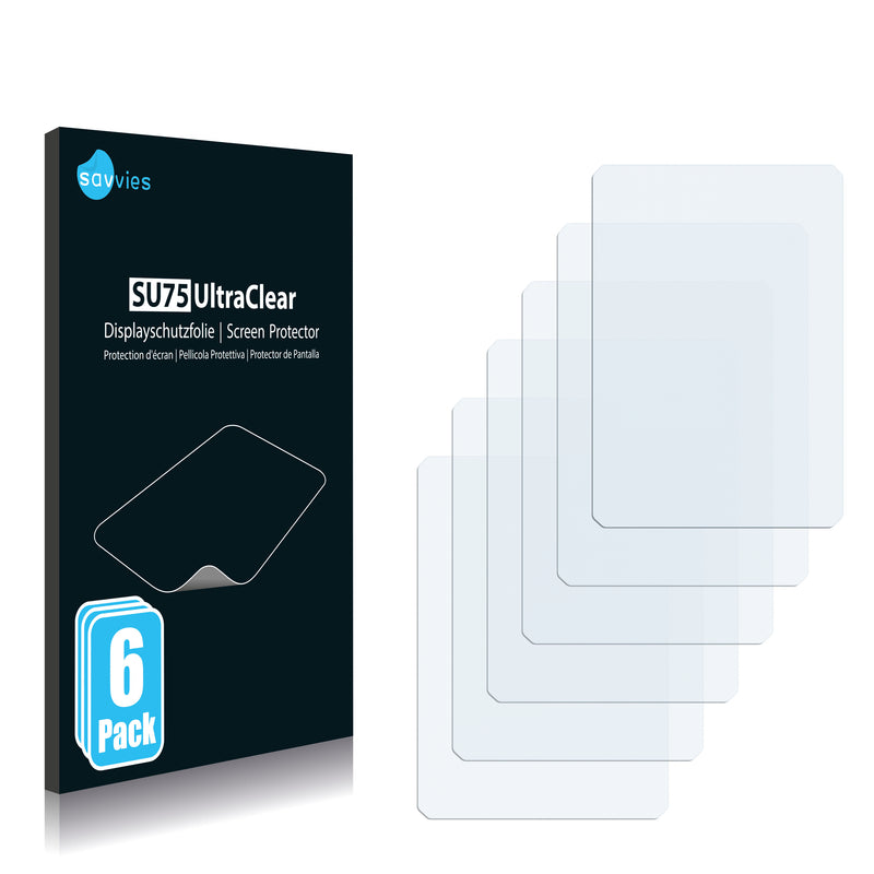 6x Savvies SU75 Screen Protector for i.safe IS930.M1