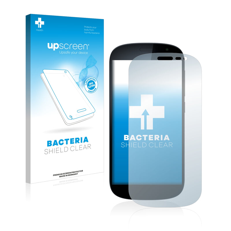 upscreen Bacteria Shield Clear Premium Antibacterial Screen Protector for Yota Devices YotaPhone 2