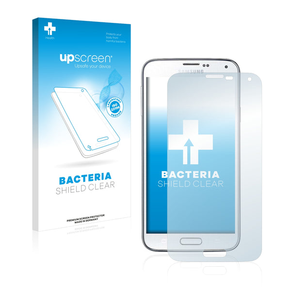 upscreen Bacteria Shield Clear Premium Antibacterial Screen Protector for Samsung SM-G900T