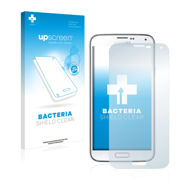 upscreen Bacteria Shield Clear Premium Antibacterial Screen Protector for Samsung SM-G900A