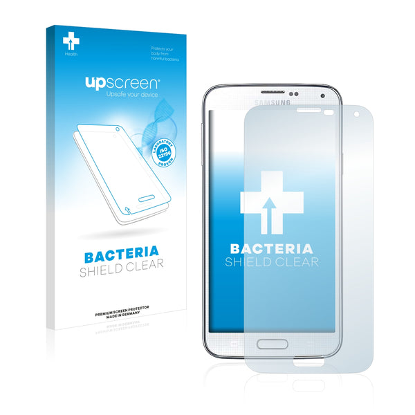 upscreen Bacteria Shield Clear Premium Antibacterial Screen Protector for Samsung SM-G900V