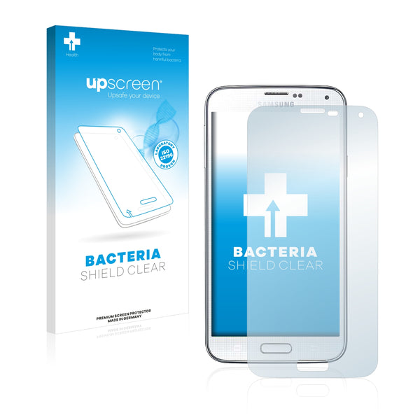 upscreen Bacteria Shield Clear Premium Antibacterial Screen Protector for Samsung SM-G900R4