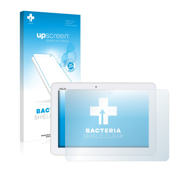 upscreen Bacteria Shield Clear Premium Antibacterial Screen Protector for Asus Transformer Pad TF103C
