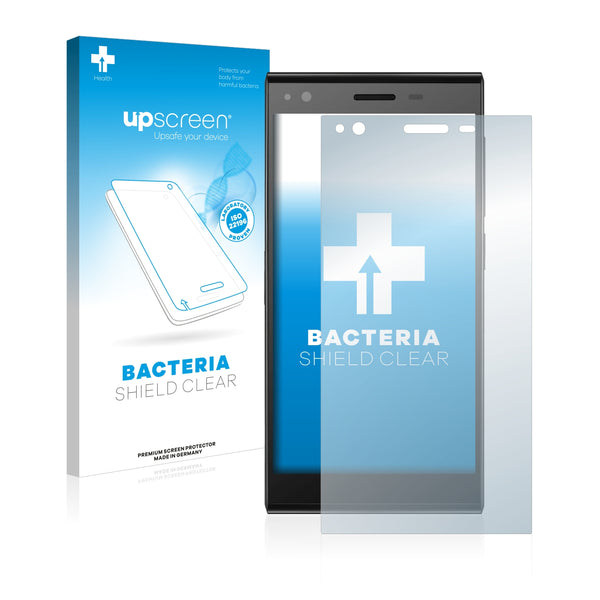 upscreen Bacteria Shield Clear Premium Antibacterial Screen Protector for ZTE Blade Vec 3G