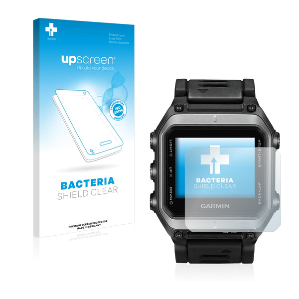 upscreen Bacteria Shield Clear Premium Antibacterial Screen Protector for Garmin epix