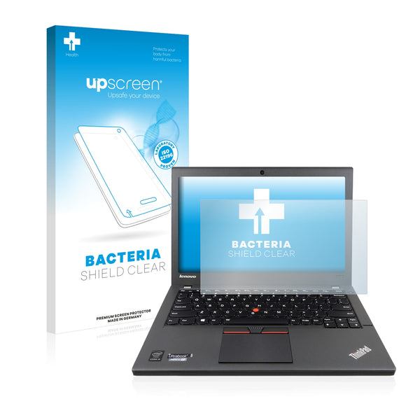 upscreen Bacteria Shield Clear Premium Antibacterial Screen Protector for Lenovo ThinkPad X250 Non-Touch