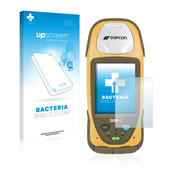 upscreen Bacteria Shield Clear Premium Antibacterial Screen Protector for Topcon GRS-1