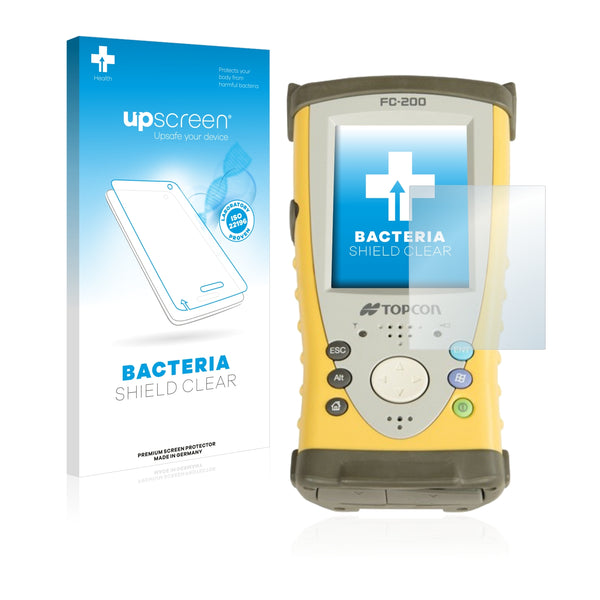 upscreen Bacteria Shield Clear Premium Antibacterial Screen Protector for Topcon FC-200