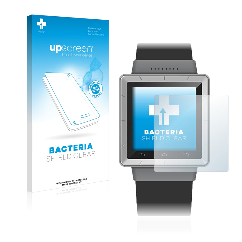 upscreen Bacteria Shield Clear Premium Antibacterial Screen Protector for ZGPAX S6