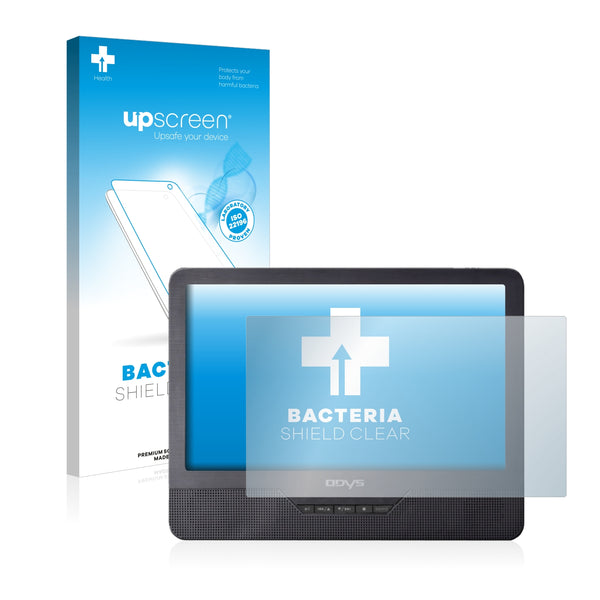 upscreen Bacteria Shield Clear Premium Antibacterial Screen Protector for Odys Seal 9