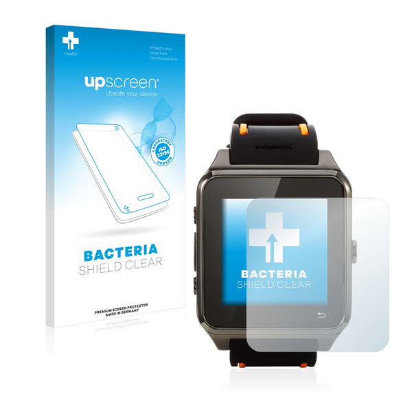 upscreen Bacteria Shield Clear Premium Antibacterial Screen Protector for ZGPAX S82