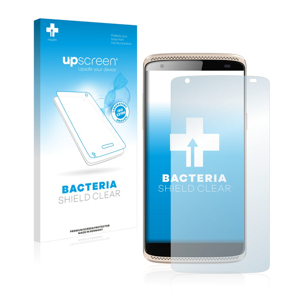 upscreen Bacteria Shield Clear Premium Antibacterial Screen Protector for ZTE Axon Mini