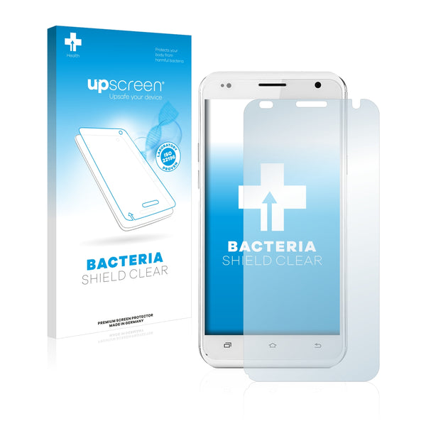 upscreen Bacteria Shield Clear Premium Antibacterial Screen Protector for Timmy E86