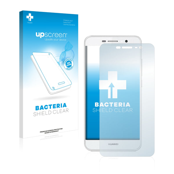upscreen Bacteria Shield Clear Premium Antibacterial Screen Protector for Huawei Y6 Pro 2016