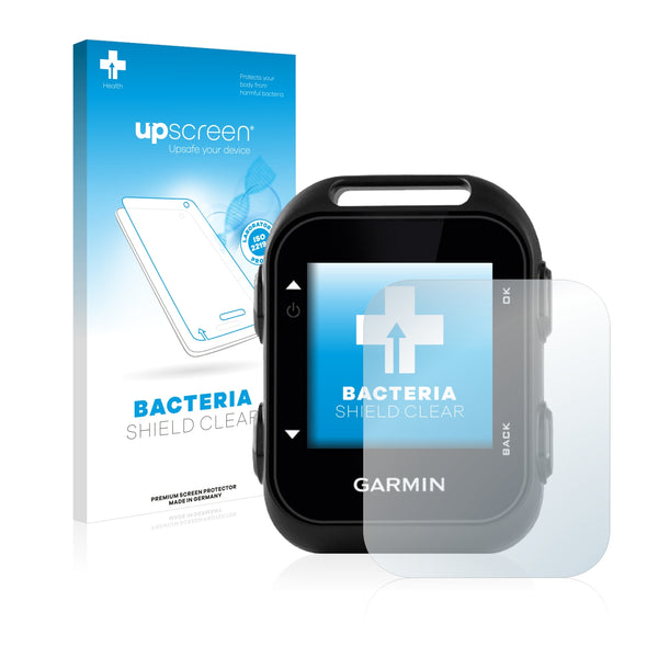upscreen Bacteria Shield Clear Premium Antibacterial Screen Protector for Garmin Approach G10