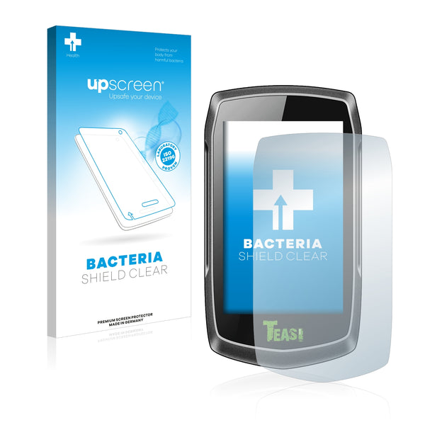 upscreen Bacteria Shield Clear Premium Antibacterial Screen Protector for A-Rival Teasi One3