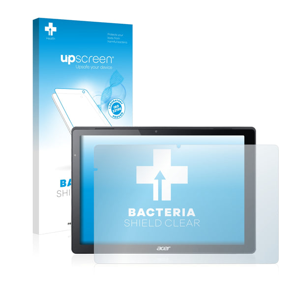upscreen Bacteria Shield Clear Premium Antibacterial Screen Protector for Acer Switch Alpha 12