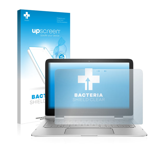 upscreen Bacteria Shield Clear Premium Antibacterial Screen Protector for HP Spectre x360 15-ap006ng