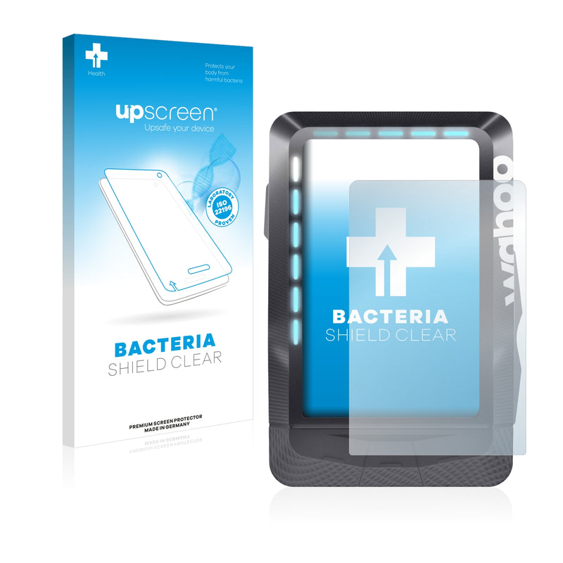 upscreen Bacteria Shield Clear Premium Antibacterial Screen Protector for Wahoo Elemnt GPS