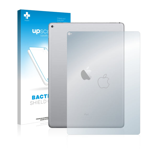 upscreen Bacteria Shield Clear Premium Antibacterial Screen Protector for Apple iPad Pro 12.9 2015 (Back)