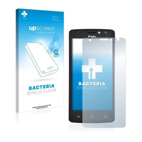 upscreen Bacteria Shield Clear Premium Antibacterial Screen Protector for NGM You Color Smart 5