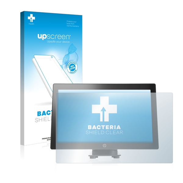 upscreen Bacteria Shield Clear Premium Antibacterial Screen Protector for HP RP9 G1 Retail System 9015