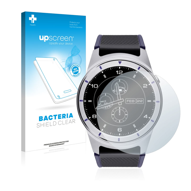 upscreen Bacteria Shield Clear Premium Antibacterial Screen Protector for ZTE Quartz