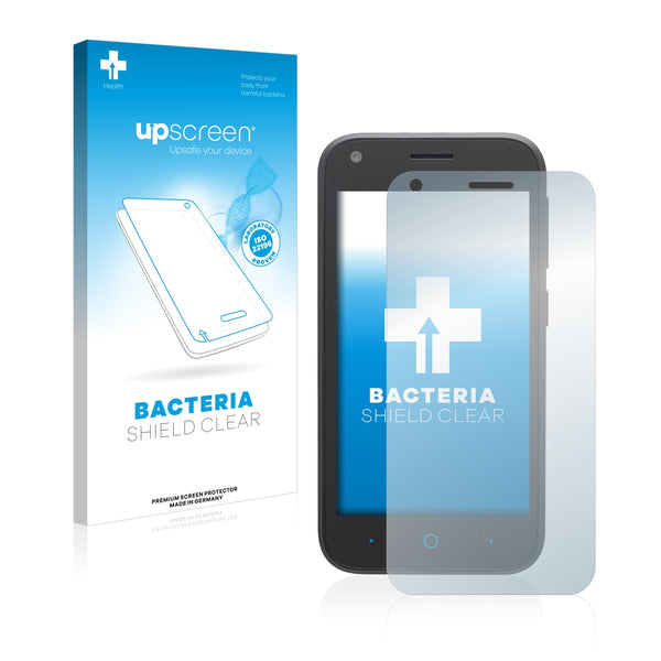 upscreen Bacteria Shield Clear Premium Antibacterial Screen Protector for ZTE Blade L110