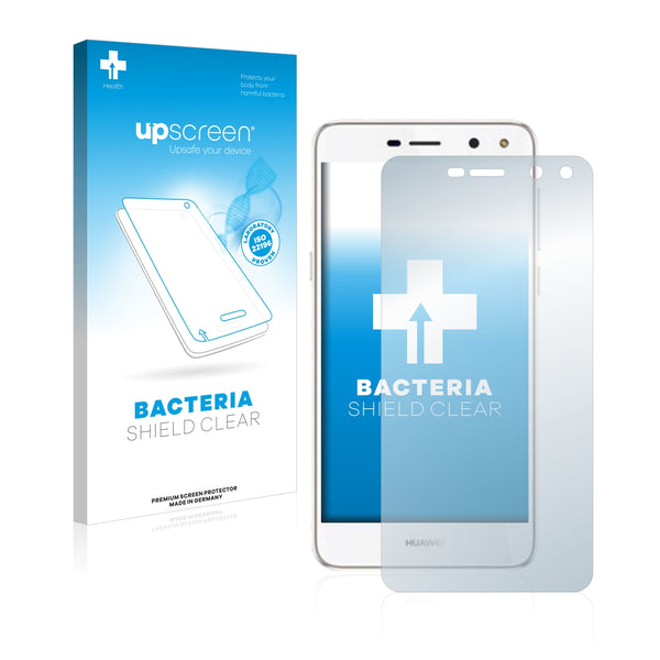 upscreen Bacteria Shield Clear Premium Antibacterial Screen Protector for Huawei Y5 2017