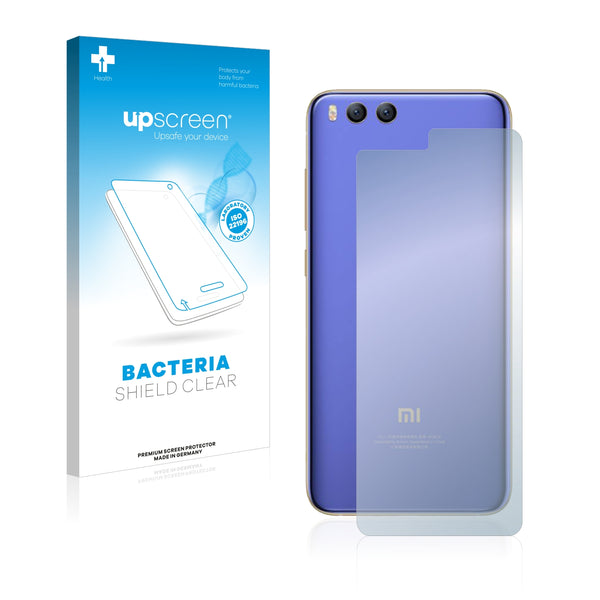 upscreen Bacteria Shield Clear Premium Antibacterial Screen Protector for Xiaomi Mi6 (Back)