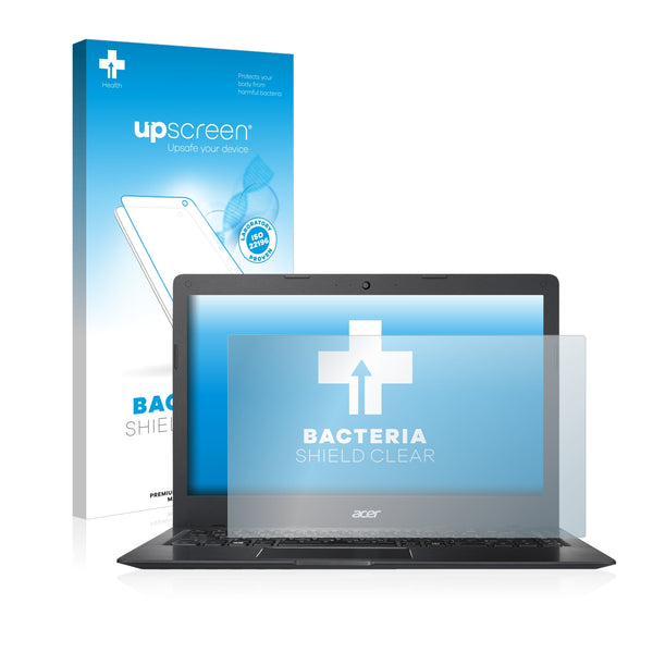 upscreen Bacteria Shield Clear Premium Antibacterial Screen Protector for Acer Swift 1