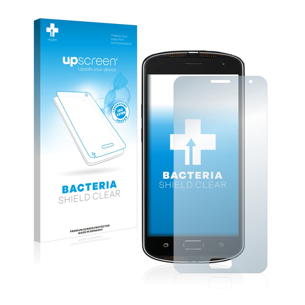 upscreen Bacteria Shield Clear Premium Antibacterial Screen Protector for AGM X1
