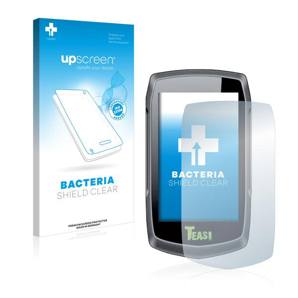 upscreen Bacteria Shield Clear Premium Antibacterial Screen Protector for A-Rival Teasi One3 eXtend