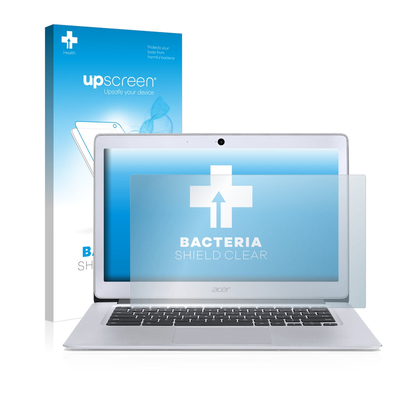 upscreen Bacteria Shield Clear Premium Antibacterial Screen Protector for Acer Chromebook 14