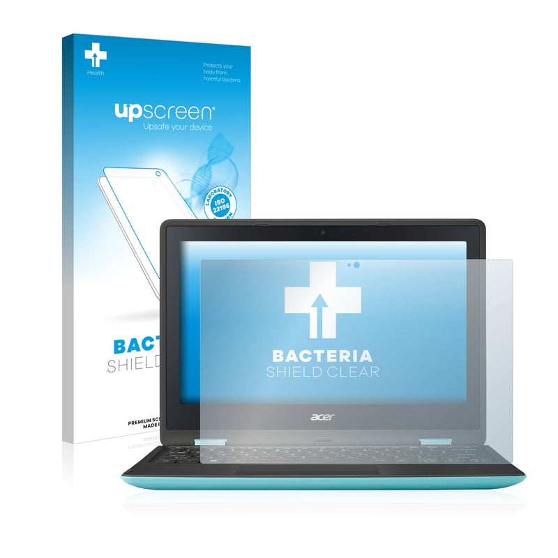 upscreen Bacteria Shield Clear Premium Antibacterial Screen Protector for Acer Spin 1 SP111-31