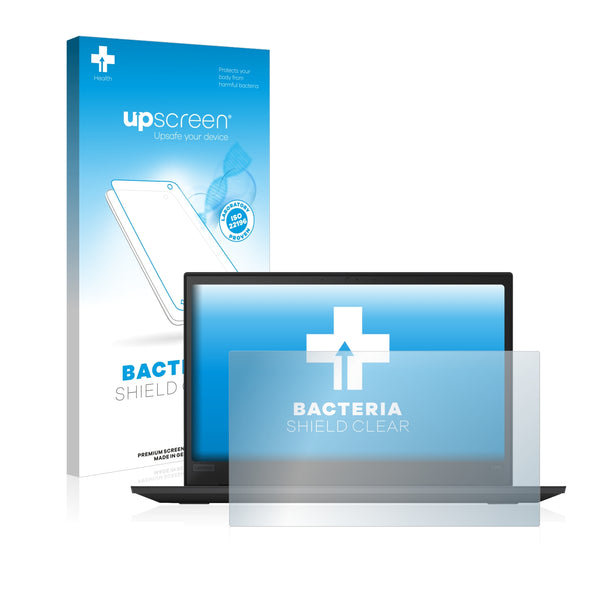 upscreen Bacteria Shield Clear Premium Antibacterial Screen Protector for Lenovo ThinkPad E585