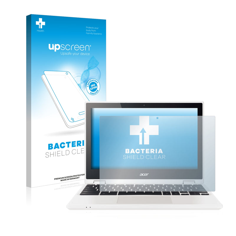 upscreen Bacteria Shield Clear Premium Antibacterial Screen Protector for Acer Chromebook R11 CB5