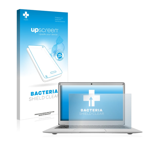upscreen Bacteria Shield Clear Premium Antibacterial Screen Protector for TrekStor Surfbook A13B
