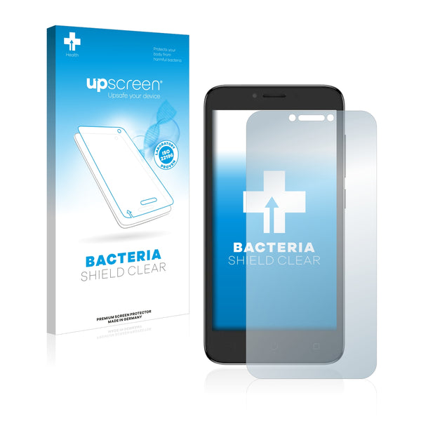 upscreen Bacteria Shield Clear Premium Antibacterial Screen Protector for Alcatel Tetra