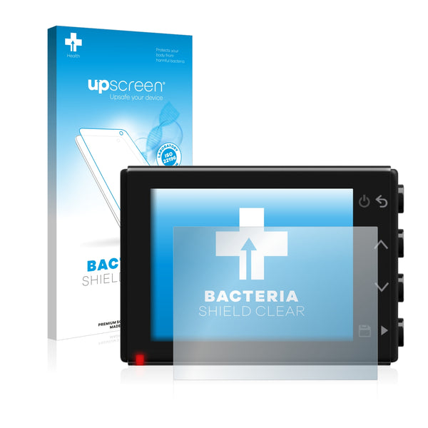 upscreen Bacteria Shield Clear Premium Antibacterial Screen Protector for Garmin Dash Cam 65W