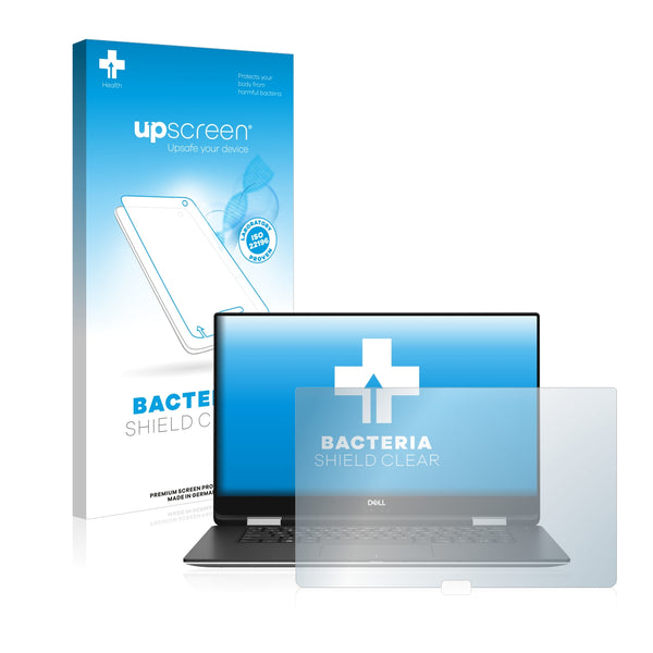 upscreen Bacteria Shield Clear Premium Antibacterial Screen Protector for Dell XPS 2-in-1 (15)
