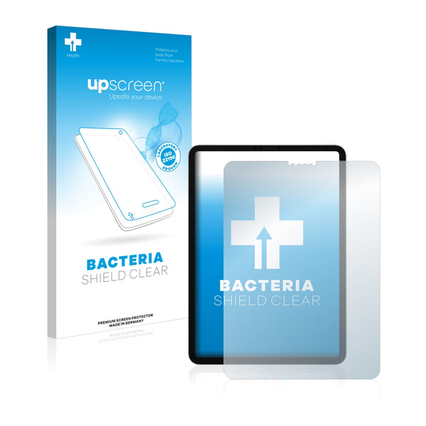 upscreen Bacteria Shield Clear Premium Antibacterial Screen Protector for Apple iPad Pro 11 2018