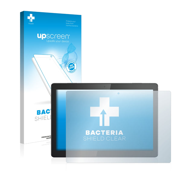 upscreen Bacteria Shield Clear Premium Antibacterial Screen Protector for Lenovo Tab M10